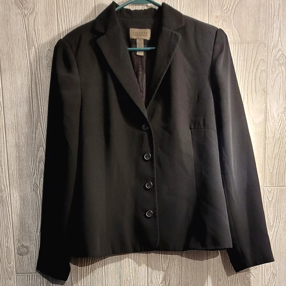 Uniform by John Paul Richard Black Blazer- 12